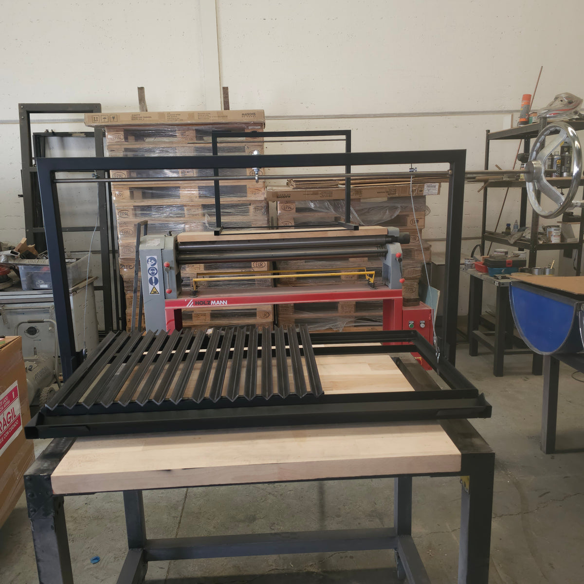 Parrilla Argentina Grill en V Modular #TallerDelBBQ | Sistema Elevable | Para Leña o Carbón | Estilo Santa María | Desmontable | La Gaucha