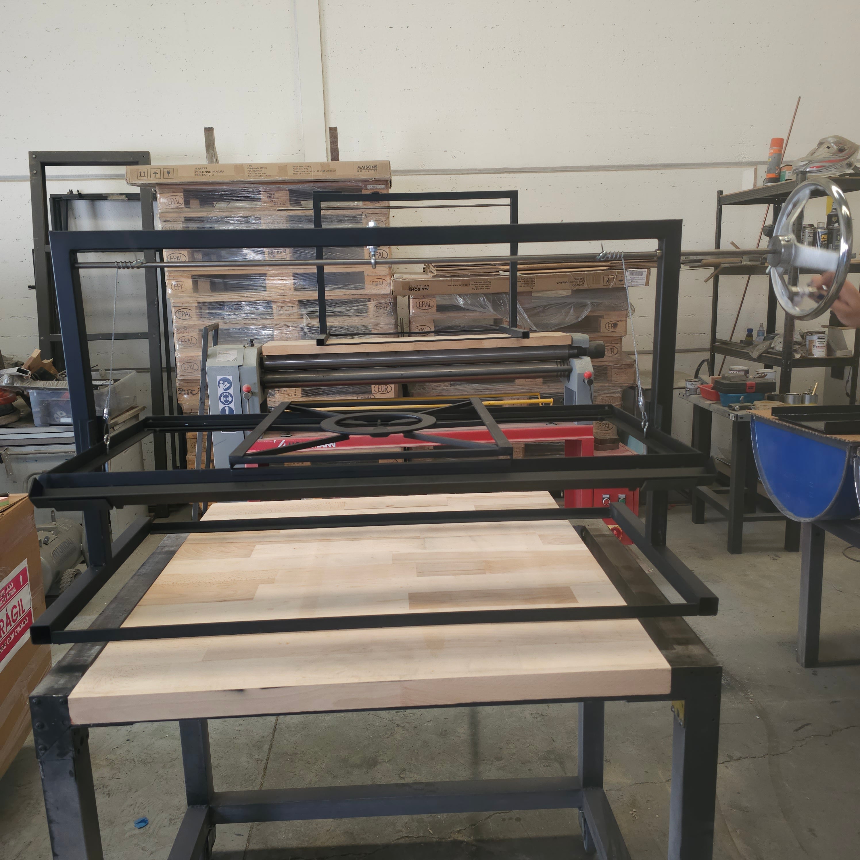 Parrilla Argentina Grill en V Modular #TallerDelBBQ | Sistema Elevable | Para Leña o Carbón | Estilo Santa María | Desmontable  | La Gaucha