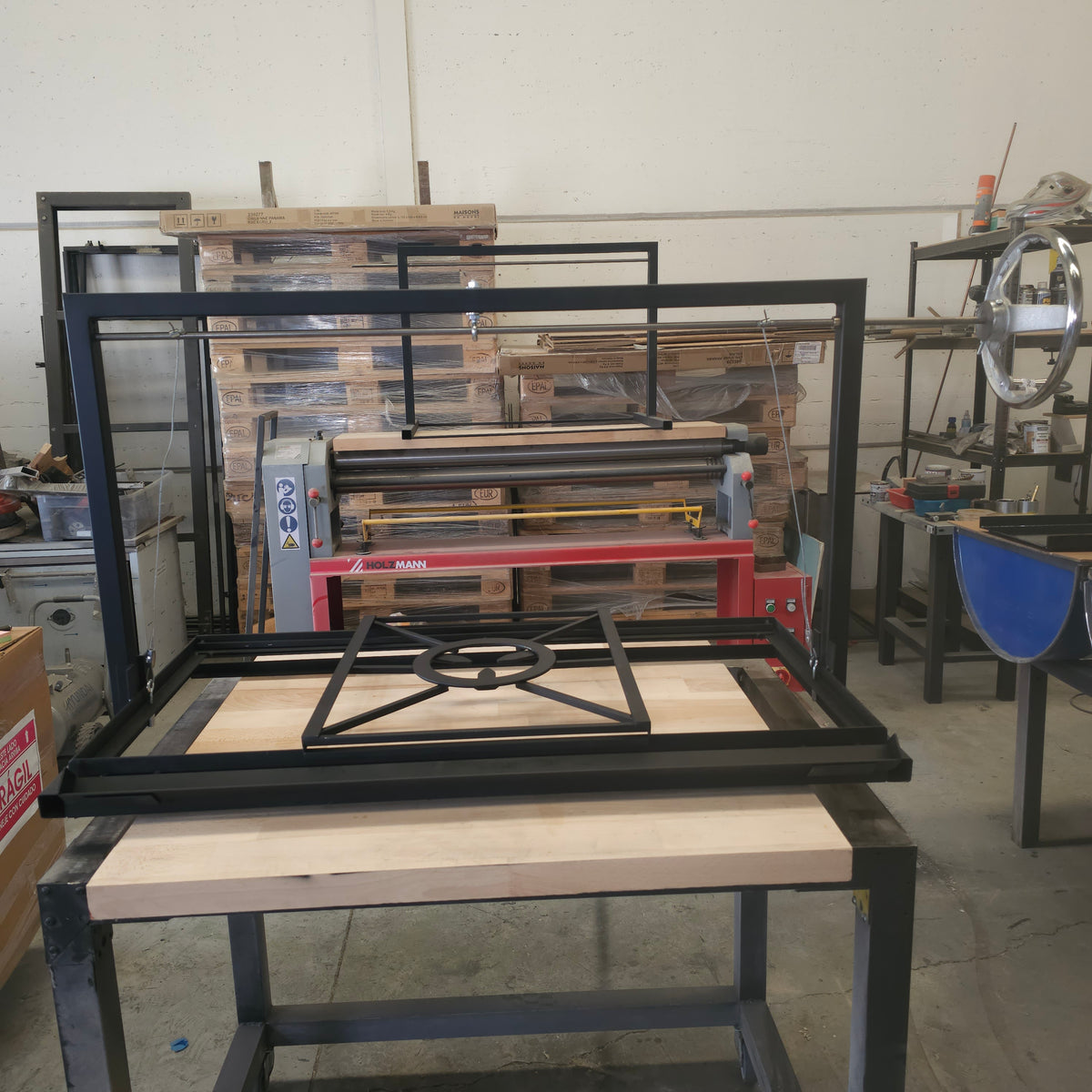 Parrilla Argentina Grill en V Modular #TallerDelBBQ | Sistema Elevable | Para Leña o Carbón | Estilo Santa María | Desmontable  | La Gaucha
