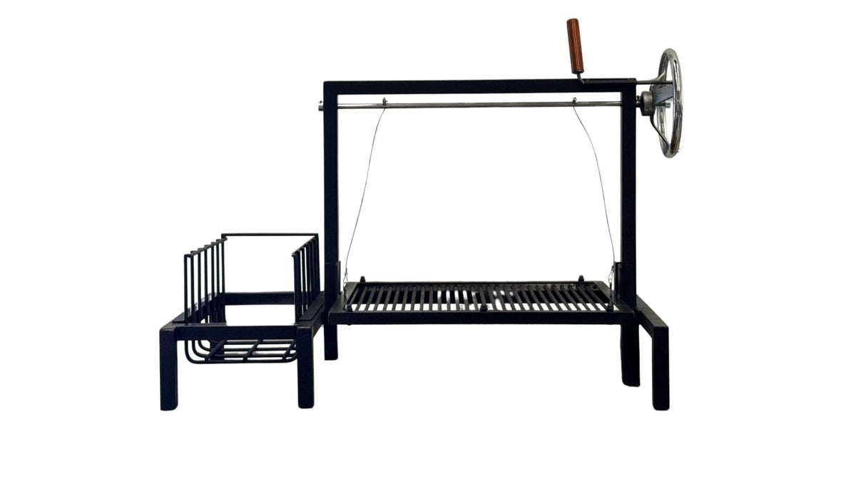Argentine Grill with Brasero “Bonarda” Model | Santa Maria Style | Detachable Grill Set