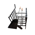 Steel BBQ Brazier with Shovel & Poker Set | Charcoal & Wood Ember Maker | Taller del BBQ
